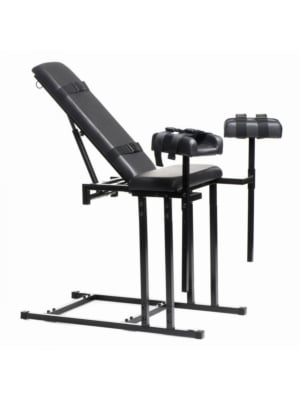 Extreme Obedience BDSM Chair - Black