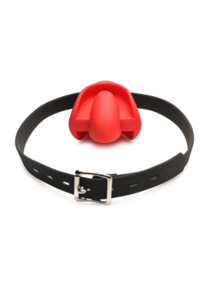 Gag Order - Extreme Silicone Ball Gag - Red