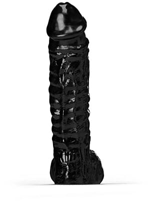 All Black Steroid Anal Dildo Gym Buddy 35 x 8 cm