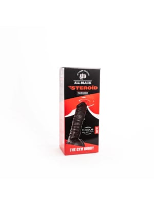 All Black Steroid Anal Dildo Gym Buddy 35 x 8 cm