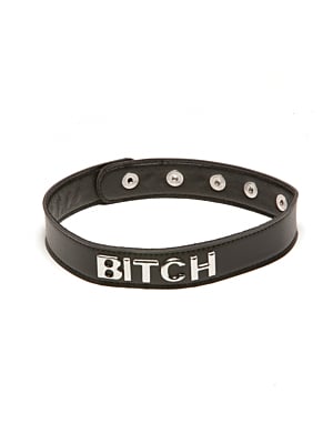 X-Play "bitch" collar - Black