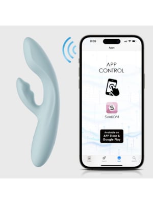 App-controlled Rabbit Vibrator Heating Svakom Chika Liquid Silicone
