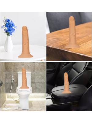 Finger Anal Plug Realistic Hand Dildo with Powerful Suction Cup 17cm