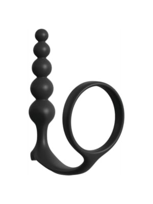 Ass-Gasm Cockring Anal Beads