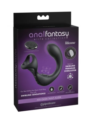 Anal Fantasy Elite Ass-gasm Slide & Glide - Black