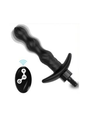 Δονούμενο Πρωκτικό Ντους Auto-Spray Enema Butt Plug - 14.5 x 3cm