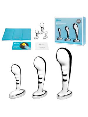 B-Vibe - Stainless Steel P-Spot Training Set