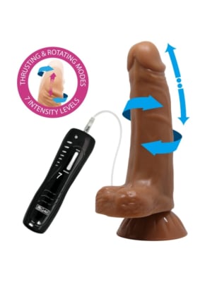 Baile Beautiful Easton 7,3" Dildo Rotating Vibrator
