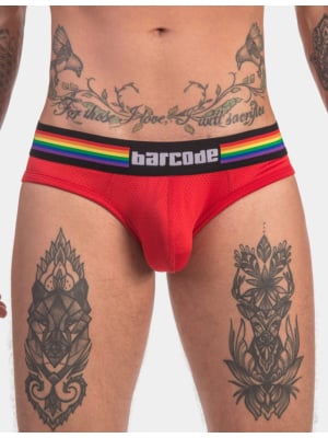 Barcode Berlin Pride Briefs Red