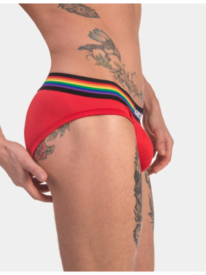 Barcode Berlin Pride Briefs Red