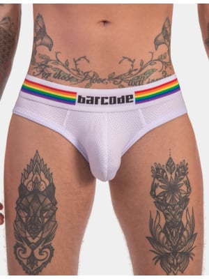 Barcode Berlin Pride Briefs White