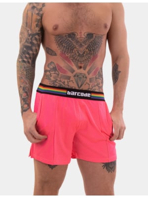 Barcode Berlin Pride Short Neonpink