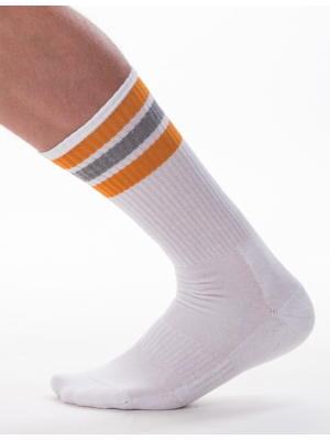 Barcode Berlin ME-TIME Socks White-Orange-LXL