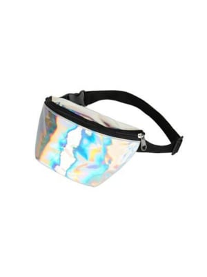 Silver hologram bumbag B