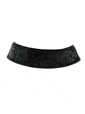 Black Glitter Feel Choker