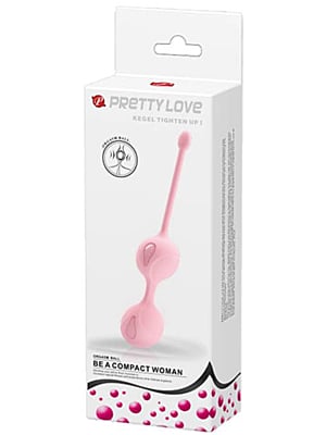 Κολπικές Μπάλες Kegel Balls Tighten Up I (Ροζ) - Pretty Love