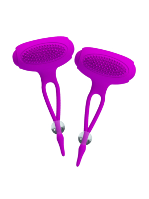 Pretty Love - Bancroft Silicone Vibrating Nipple Clamps