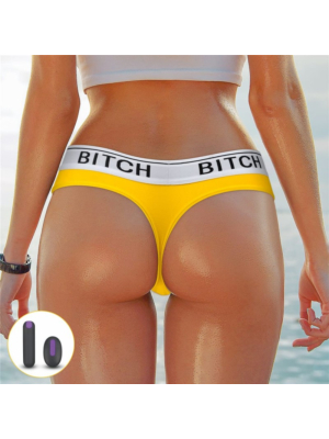 M/L Vibrating Panties - Bitch