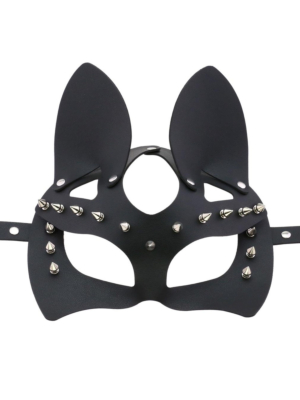 Black Kink Mask with Spikes
