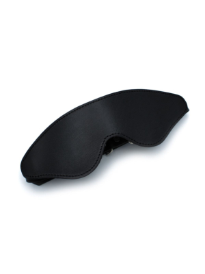 Black Leather Blindfold