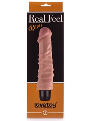 Ρεαλιστικός Δονητής Real Feel Cyberskin 20 εκ- 7