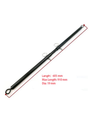The Adjustable Steel Spreader Bar - Black