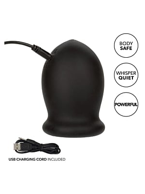 CalExotics Boundless Rechargeable Vibrating FTM Stroker - Black