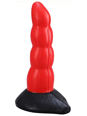 Ομοίωμα Πέους Σιλικόνης Monster Cater Dildo 17 x 5cm - Κόκκινο