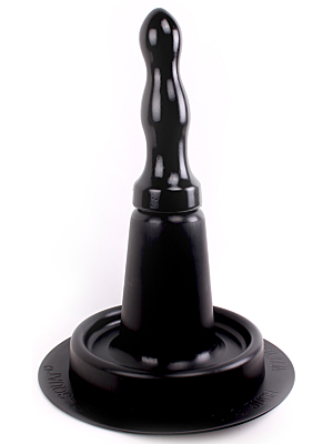 XXL Δονητής Easy Squat + Winky Μαύρο 27.5cm - HUNG System
