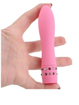 Mini Diamond Vibrator Pink