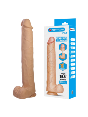 Pretty Love Pat Ρεαλιστικό Dildo με Βεντούζα 15,8 ίντσες
