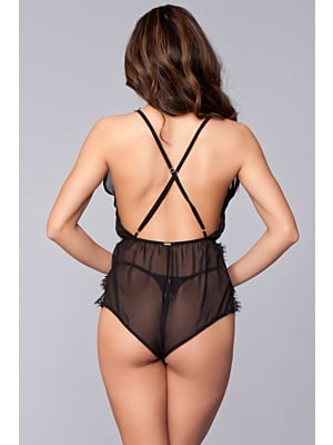 FAITH 1PC ROMPER BLACK M