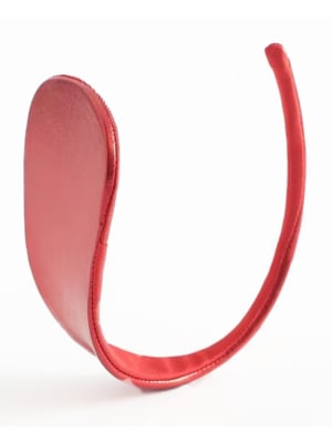 Bikini fara Bretele Aspect Metalizat Red S-L