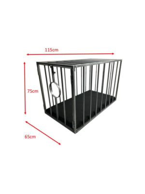 Cage métal BDSM démontable