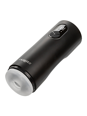 CalExotics Bionic Sucking and Vibrating Masturbator - Black