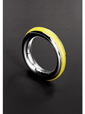 Μεταλλικό Δαχτυλίδι Πέους Cazzo Cock Ring 40 mm (Κίτρινο) - Triune