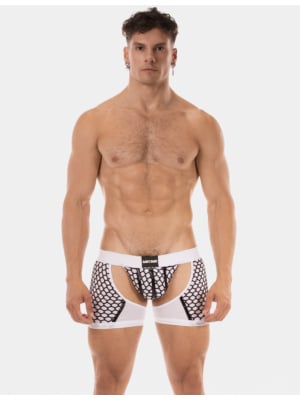 Barcode Berlin Chaps Boxer-Jockstrap Revo Black-White M