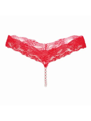 Pearl Sexy Underwear Red os