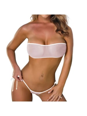 Sexy Cute Girly Underwear Set White-L
