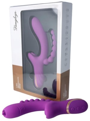 Langloys Leto Purple Rabbit Vibrator