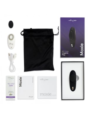 G-Spot Vibrator We-Vibe Moxie - Αισθησιακός Δονητής Μαύρος