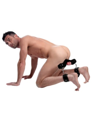 Σετ δεσίματος XR Master Series Extreme Humbler Ankle Restraints - Μαύρο