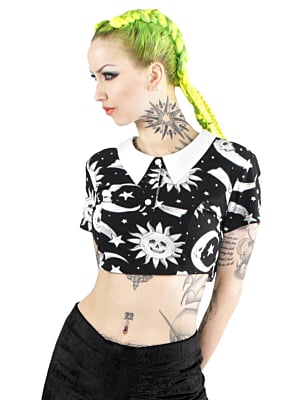 Cozmic Death Crop Top [B]