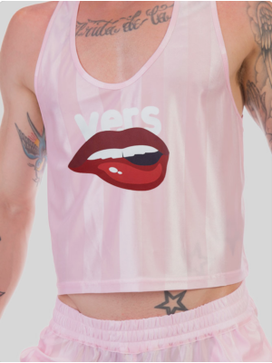 Crop Tee Vers Pink
