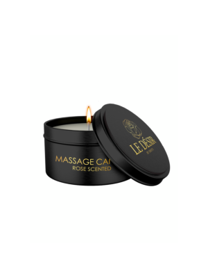 Erotic Massage Candle - Rose Scented 100gr