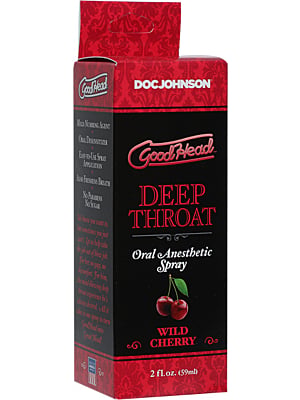 Doc Johnson GoodHead Deep Throat σε Spray Wild Cherry 59ml