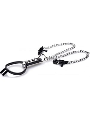 Degraded Mouth gag and nipple clamps