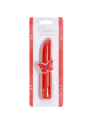 Κλασικός Δονητής Delicious Red Vibrator - Toyz4Lovers