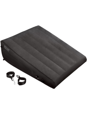STEAMY SHADES Deluxe Inflatable Wedge & Restraint Cuffs 