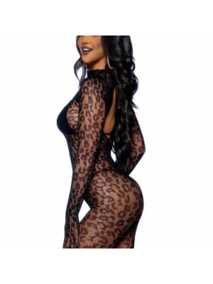 Cat-Bunny Suit Black BodyStockings